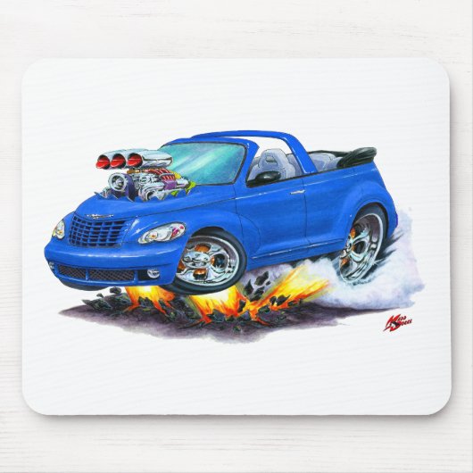 2008-10 PT Cruiser Blue Convertible Muismat (Voorkant)