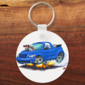 2008-10 PT Cruiser Blue Convertible Sleutelhanger (Voorkant)