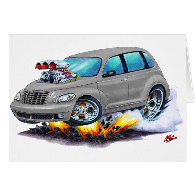 2008-10 PT Cruiser Grey Car (Voorkant Horizontaal)