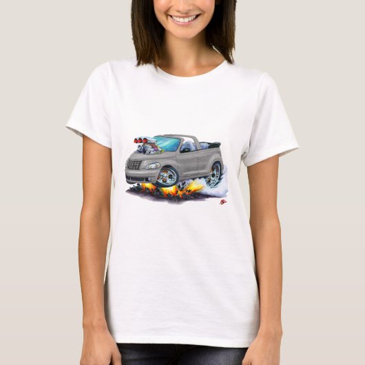 2008-10 PT Cruiser Grey Convertible T-shirt (Voorkant)