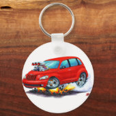 2008-10 PT Cruiser Red Car Sleutelhanger (Voorkant)