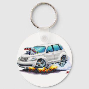 2008-10 PT Cruiser White Car Sleutelhanger