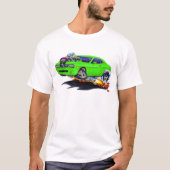 2008-2010 Challenger Green Car T-shirt (Voorkant)