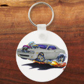 2008-2010 Challenger Grey Car Sleutelhanger (Voorkant)