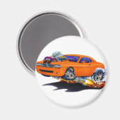 2008-2010 Challenger Oranje car Magneet (Voorkant / Achterkant)