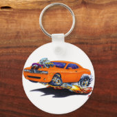 2008-2010 Challenger Oranje car Sleutelhanger (Voorkant)