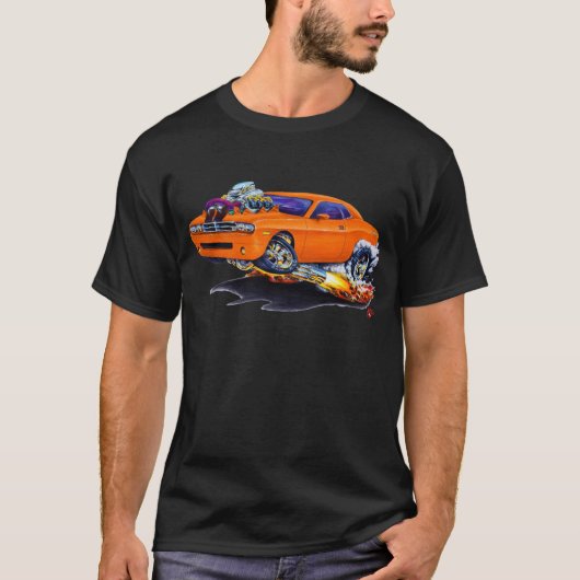 2008-2010 Challenger Oranje car T-shirt (Voorkant)