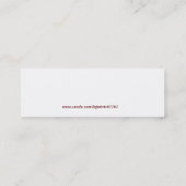 2008 Afstuderen profielkaart Contactkaartje (Achterkant)