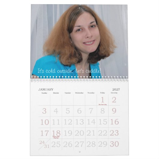 2008 Alleen voor jou van mij Kalender (Jan 2027)