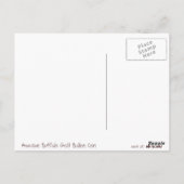 2008 American Buffalo Gold Bulion Coin Post Card Briefkaart (Achterkant)