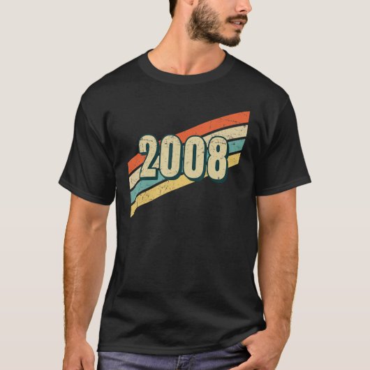 2008 Beach Classic 80s  retrospectief B T-shirt (Voorkant)