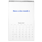 2008, Calander, A, Simple Kalender (Jan 2027)