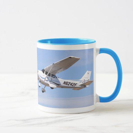 2008 Cessna 172 Skyhawk SP Photo Coffee Mok #2 (Rechts)