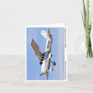 2008 Cessna 172 Skyhawk SP Photo Note Card #2 Kaart