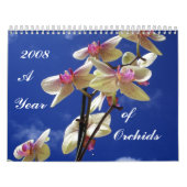 2008 Een jaar van orchideeën Kalender (Hoes)