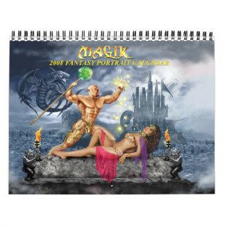 2008 Fantasy Portret Calendar Kalender
