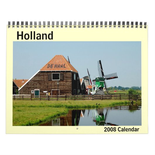 2008 Holland Photo Calendar Kalender (Hoes)