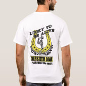 2008 Lucky to be a live Tour Shirt (Achterkant)