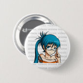 2008 Org-tan knoppen Ronde Button 5,7 Cm (Voorkant /achterkant)