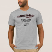 2008 Rocklahoma Gray Pair A Dice Tshirt (Voorkant)