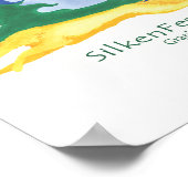 2008 Silkenfest logo Kim Tucker poster/print Poster (Hoek)