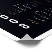 2008 Space Shuttle Calendar Poster (Hoek)