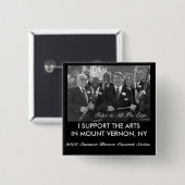 2008 Summer Breeze Concert Series Vierkante Button 5,1 Cm (Voorkant /achterkant)