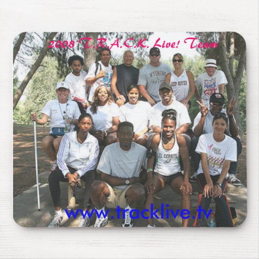 2008 T.R.A.C.K. Leef! Muismat team (Voorkant)