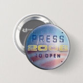 2008OBAMAPRESS RONDE BUTTON 5,7 CM (Voorkant /achterkant)