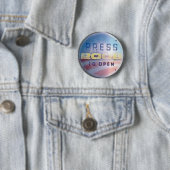 2008OBAMAPRESS RONDE BUTTON 5,7 CM (In situ)