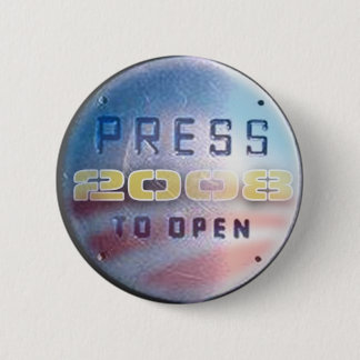 2008OBAMAPRESS RONDE BUTTON 5,7 CM