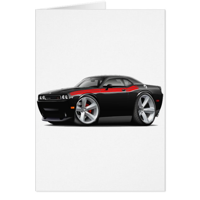 2009-11 Challenger RT Black-Red Car (Voorkant)