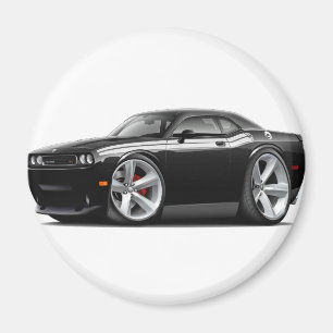 2009-11 Challenger RT Black-White auto Magneet