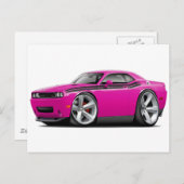 2009-11 Challenger RT Fuschia-Black Briefkaart (Voorkant / Achterkant)