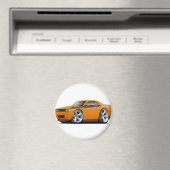 2009-11 Challenger RT Oranje-Black auto Magneet (Insitu (Vaatwasser))