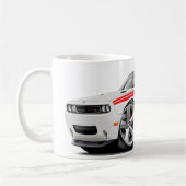 2009-11 Challenger RT White-Red Car Koffiemok (Links)