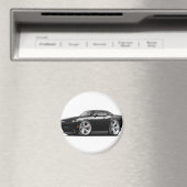 2009-11 Challenger RT zwart-witte auto Magneet (Insitu (Vaatwasser))