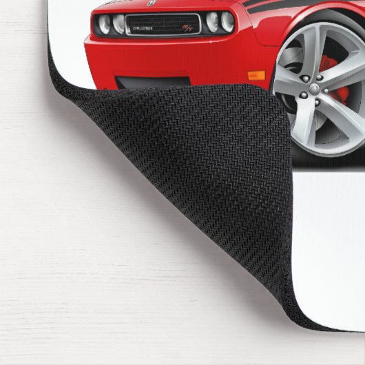 2009-11 de Auto van de rood-Zwarte van Eiser Muismat (Hoek)