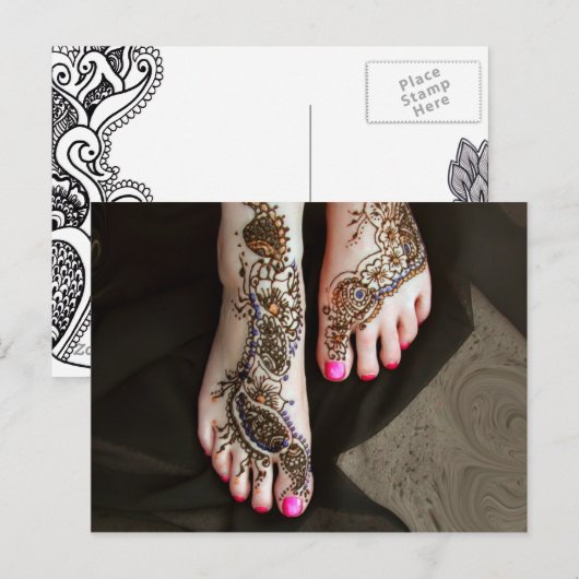 2009_1 Henna-Briefkaart Briefkaart (Voorkant / Achterkant)