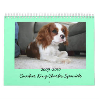 2009-2010 Cavalier King Charles Spaniel Agenda Kalender