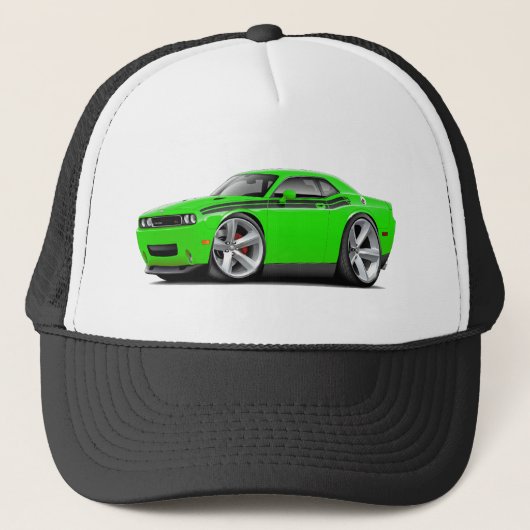 2009-2011 Challenger RT-Limoen-Black Trucker Pet (Voorkant)