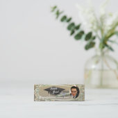 2009 Afstuderen Persoonlijke foto's Bladwijzer Contactkaartje (Staand voorkant)