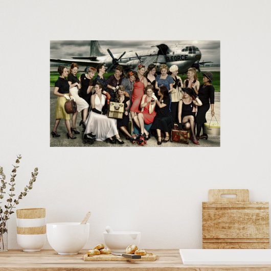 2009 Atomic Bombshells Team Photo Poster (Keuken)