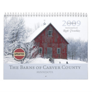 2009 Barns of Carver County Calendar 2012 Edition Kalender