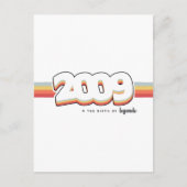 2009 De geboorte van legendes Briefkaart (Voorkant)