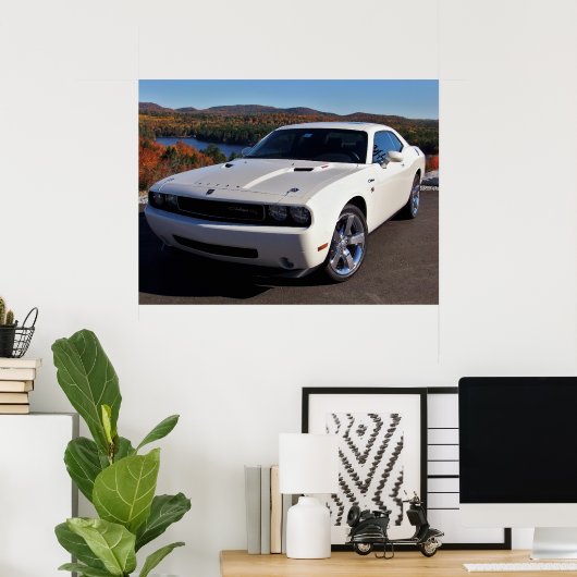 2009 Dodge Challenger R/T Poster (Thuiskantoor)