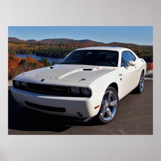2009 Dodge Challenger R/T Poster (Voorkant)