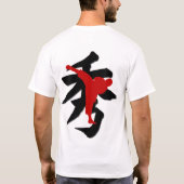 2009 Elite Karate Training Camp Logo (Light/White) T-shirt (Achterkant)