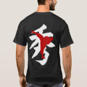 2009 Elite Karate Training Camp Logo (zwart) T-shirt (Achterkant)