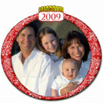2009 Familiefoto Kerst Ornament Fotobeeldje Ornament<br><div class="desc">Bekijk meer kerstDesign van Sandra Bekijk meer kerstDesign van Sandra</div>